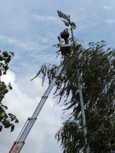 ... durch die Firma LEDKon vorbereitet.
