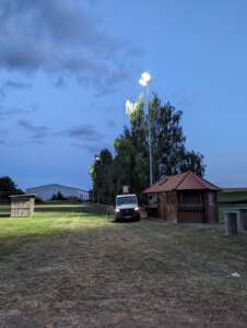 Sobald es Dunkel wurde...